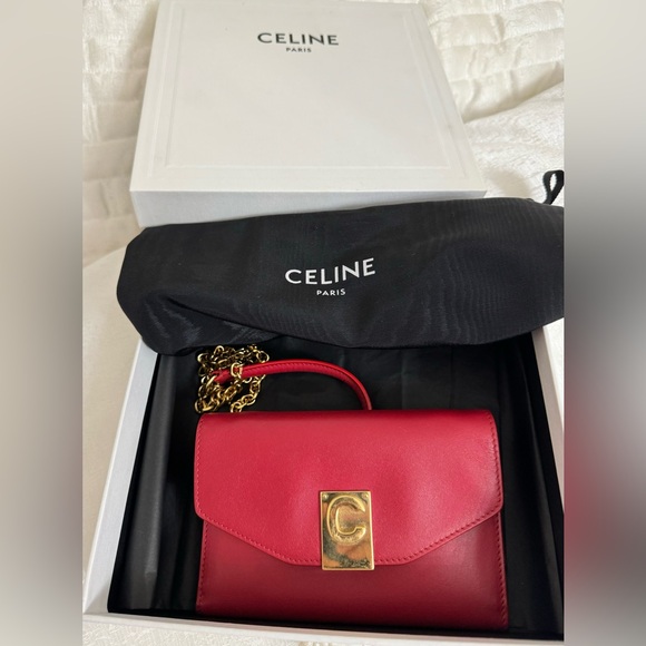 Celine Ladies Iphone X and XS Clutch Bag in Red - Picture 3 of 4